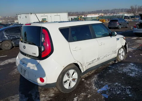 2016 Kia Soul Ev + из США, поврежденный, VIN KNDJX3AE5G7011492